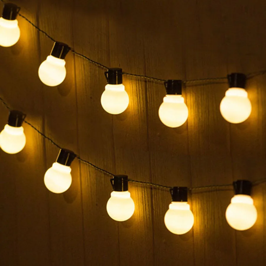 Thrisdar 5 м 20 LED гирлянда Глобус шар Рождество светодиодная Сказочный свет Свадьба