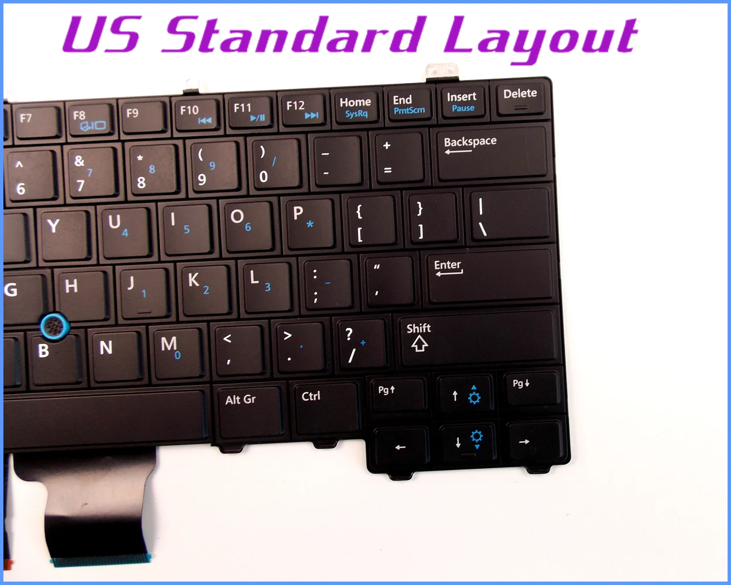 Клавиатура для ноутбука Dell Latitude 12 7000 E7440 E7240 RXKD2 8PP00|keyboard for dell|keyboard dell latitudedell latitude