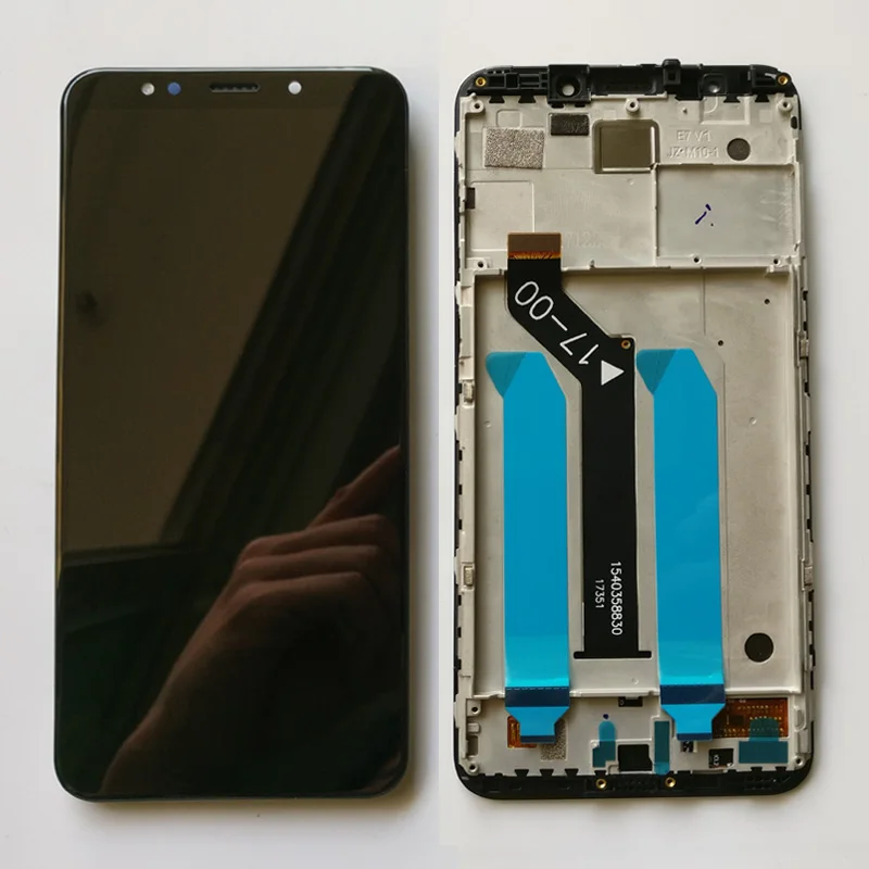 Черный/белый 6 0 дюймов для Xiaomi Redmi 5 плюс/Redmi Note Глобальный ЖК дисплей + Сенсорный