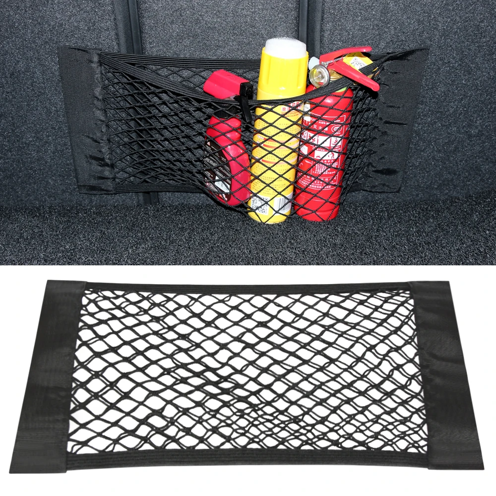 Car Storage Bag Mesh Net Pocket for ford Focus 2 3 Fiesta Mondeo Kuga Citroen C4 C5 C3 Skoda Octavia A7 A5 Rapid | Автомобили и