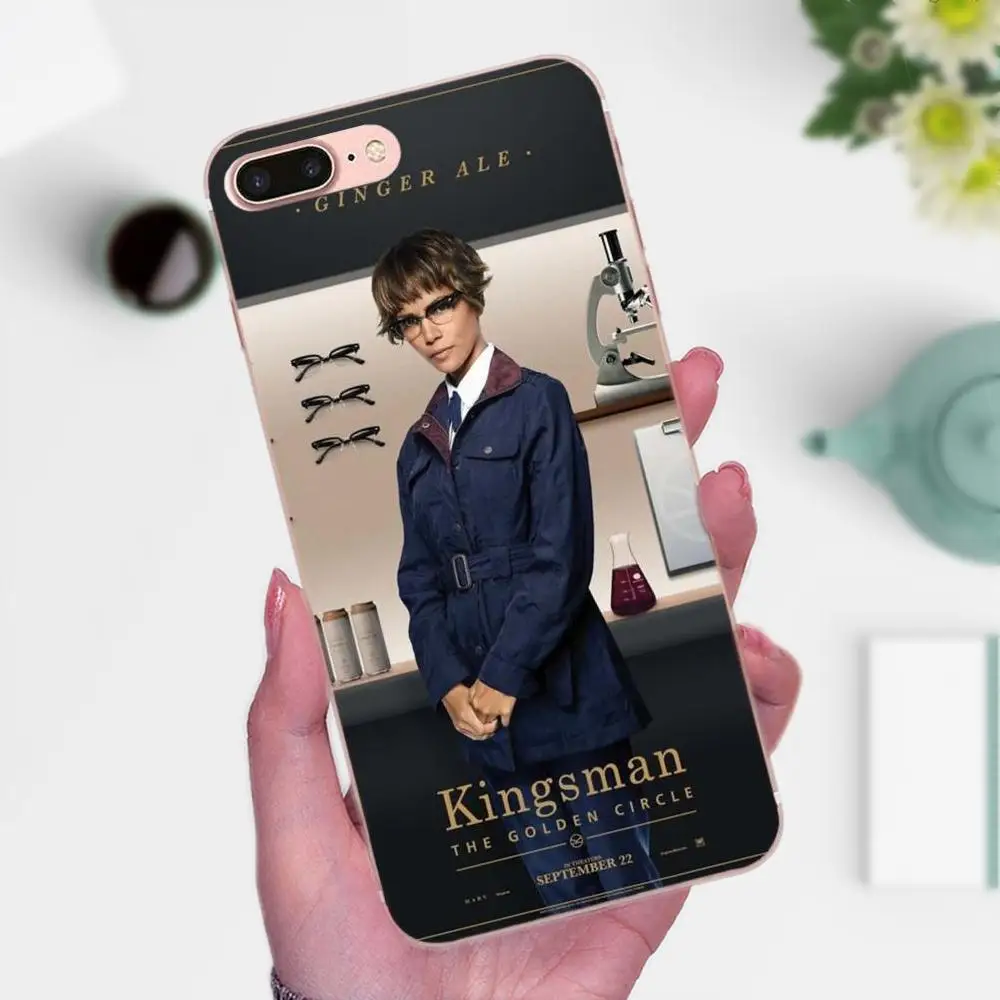 Kingsman золотой круг для Galaxy J1 J2 J3 J330 J4 J5 J6 J7 J730 J8 2015 2016 2017 2018 мини Pro Мягкий защитный