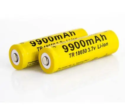 4 шт. Фирменная Новинка 18650 Батарея 3 7 V 9900mAh литий ионная аккумуляторная батарея