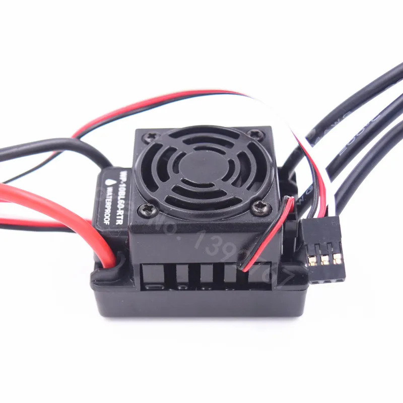 60A водонепроницаемый ESC 2S 3S SBEC 6V/3A бесщеточный Lipo NiMH подходит для двигателя 540