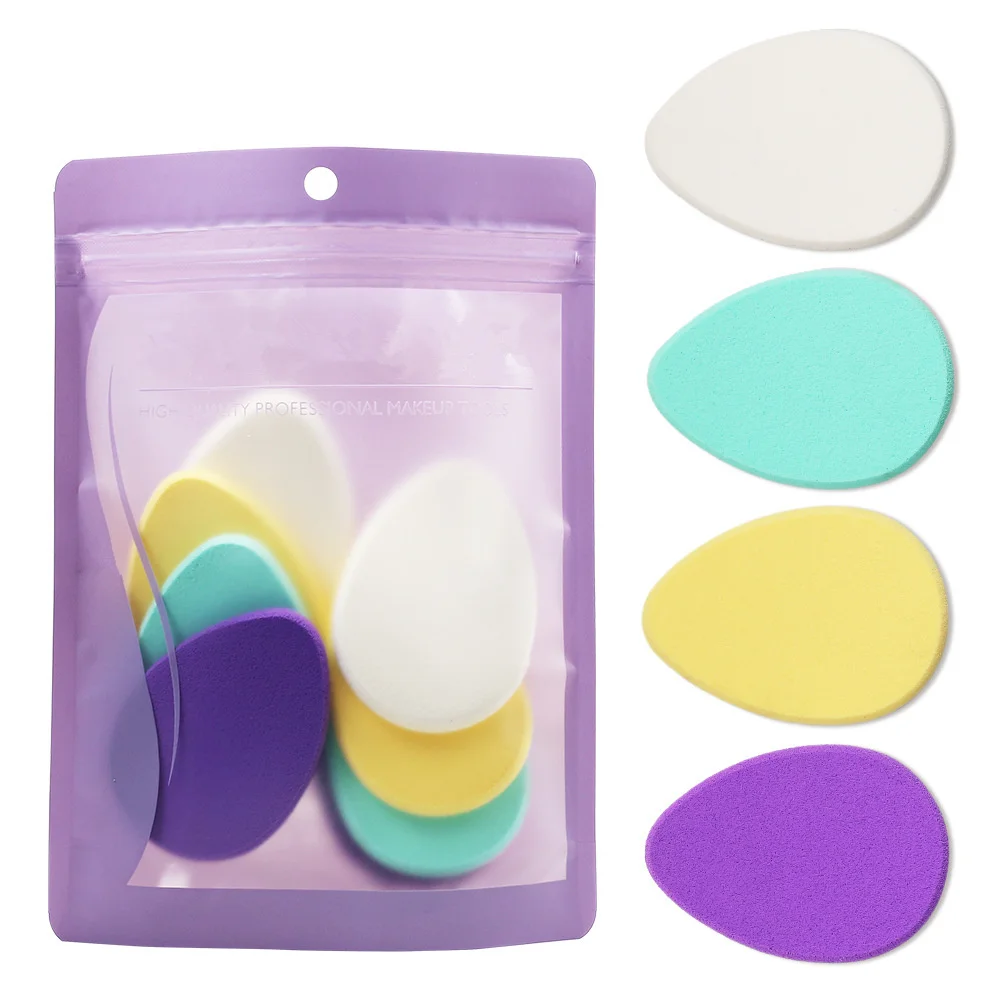 8pcs Mix colors 8 шт Смешанная цветная Косметика слоеный макияж смешивание губок лицо нос основа для лица Крем-Основа тональная пудра слоеный мягкий инструмент красоты - Цвет: 8pcs Mix colors