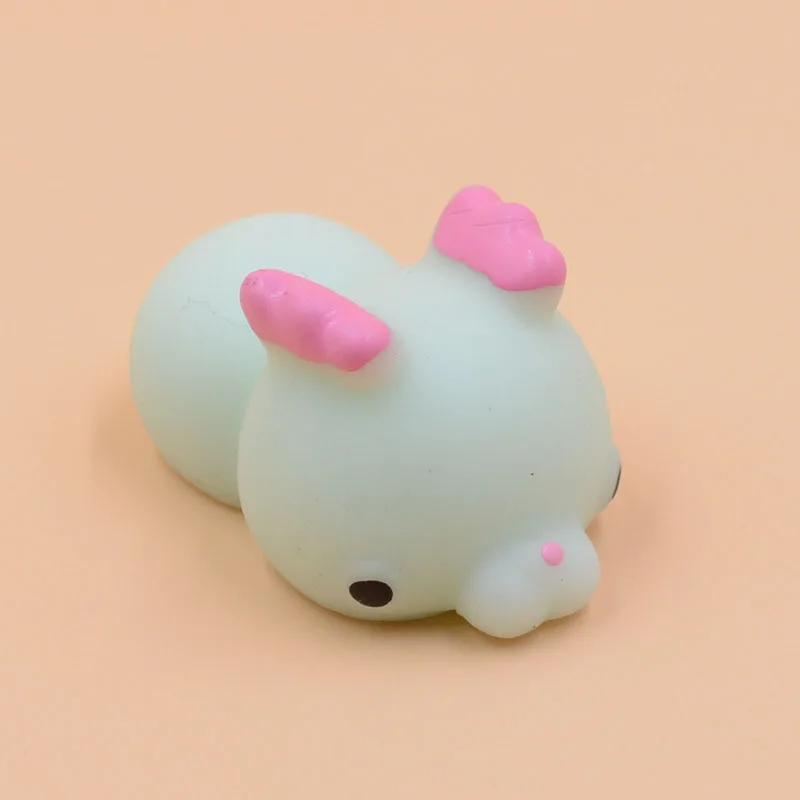 Kawaii Squishes Cat Мягкие резиновые животных Печать панда мягкими игрушка-антистресс шалости кляп замедлить рост Моти Squishies забавная игрушка