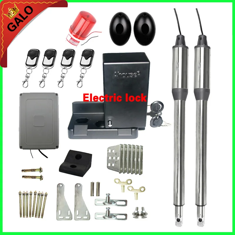kit m GALO AC220V/AC110V привод распашных ворот для домашних ворот smart contrl автоматический Открыватель ворот полный комплект опционально - Цвет: kit m
