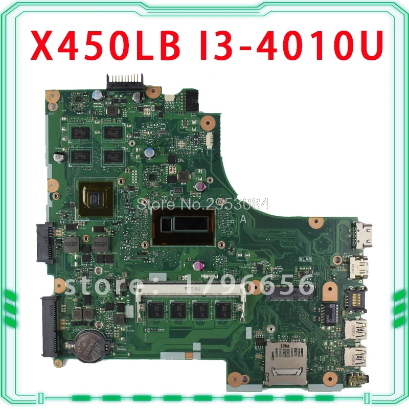 Для For Asus X450LB материнская плата X450LC REV2.2 процессор материнской платы I3 4010U GeForce GT 740M