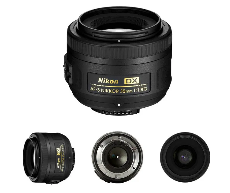 Объектив Nikon 35 1 8G Объективы Dslr AF-S Nikkor 35mm f/1 DX ленте для D3200 D3300 D3400 D5300 D5500 D5200 D90 D7100 D7200