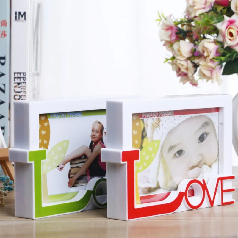 Пластиковая детская фоторамка рама для семейных фото с орнаментом домашний