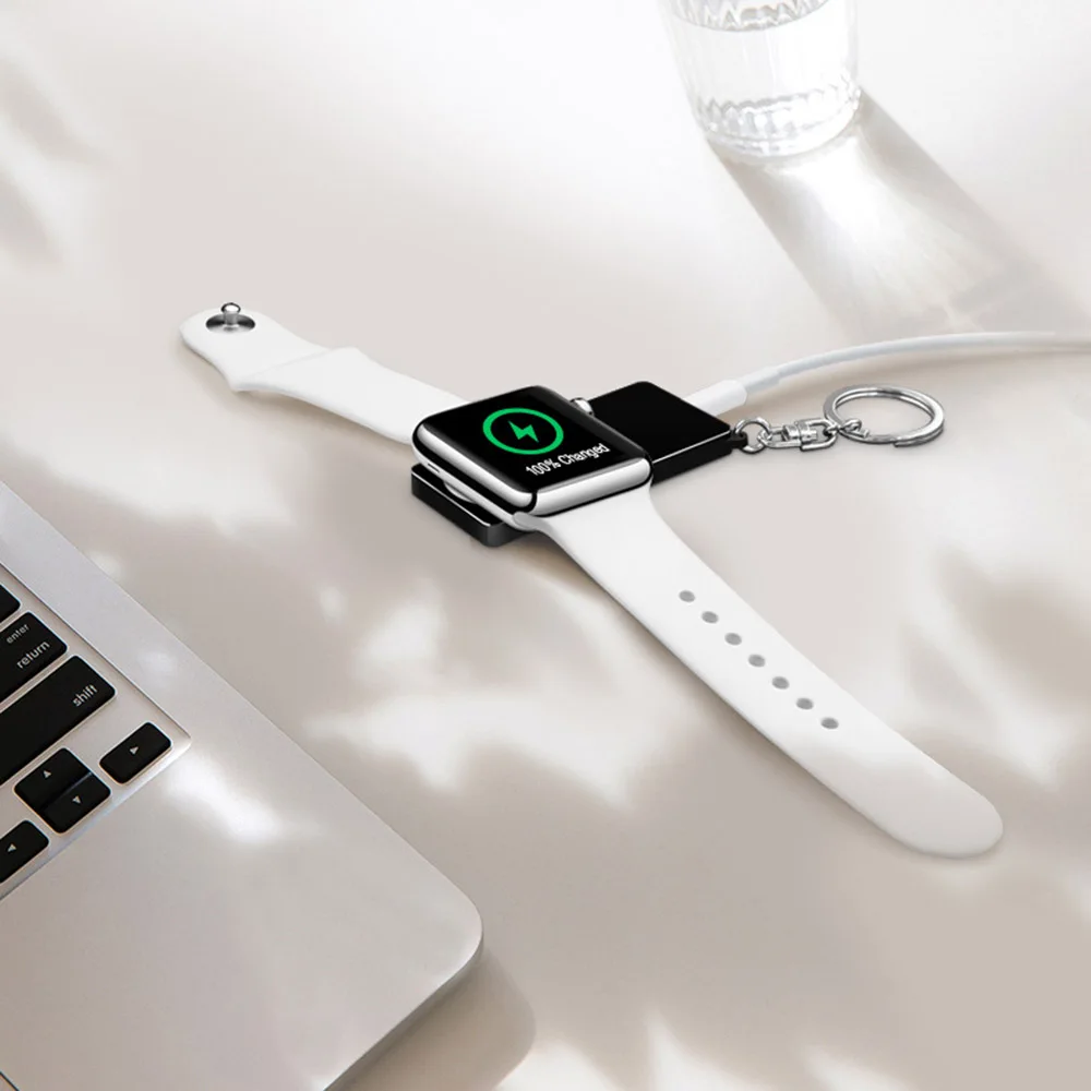 Магнитное Беспроводное зарядное устройство для Apple Watch Series 1 2 3 4 портативное беспроводное зарядное устройство Быстрая зарядка для путешествий на открытом воздухе для Iwatch