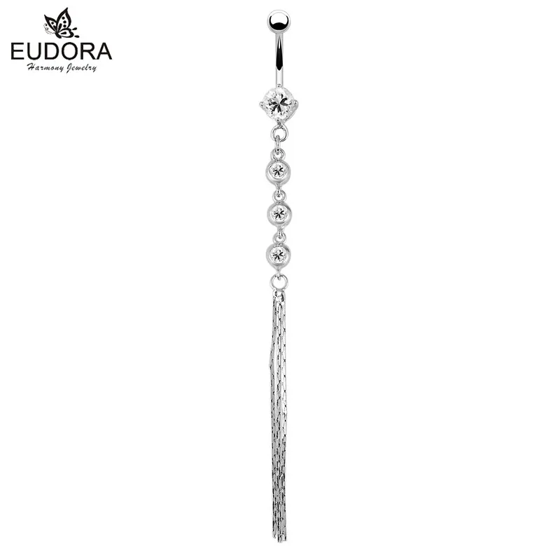 Длинное кольцо для пупка с кисточками|piercing surgical steel|jewelry piercingpiercing |