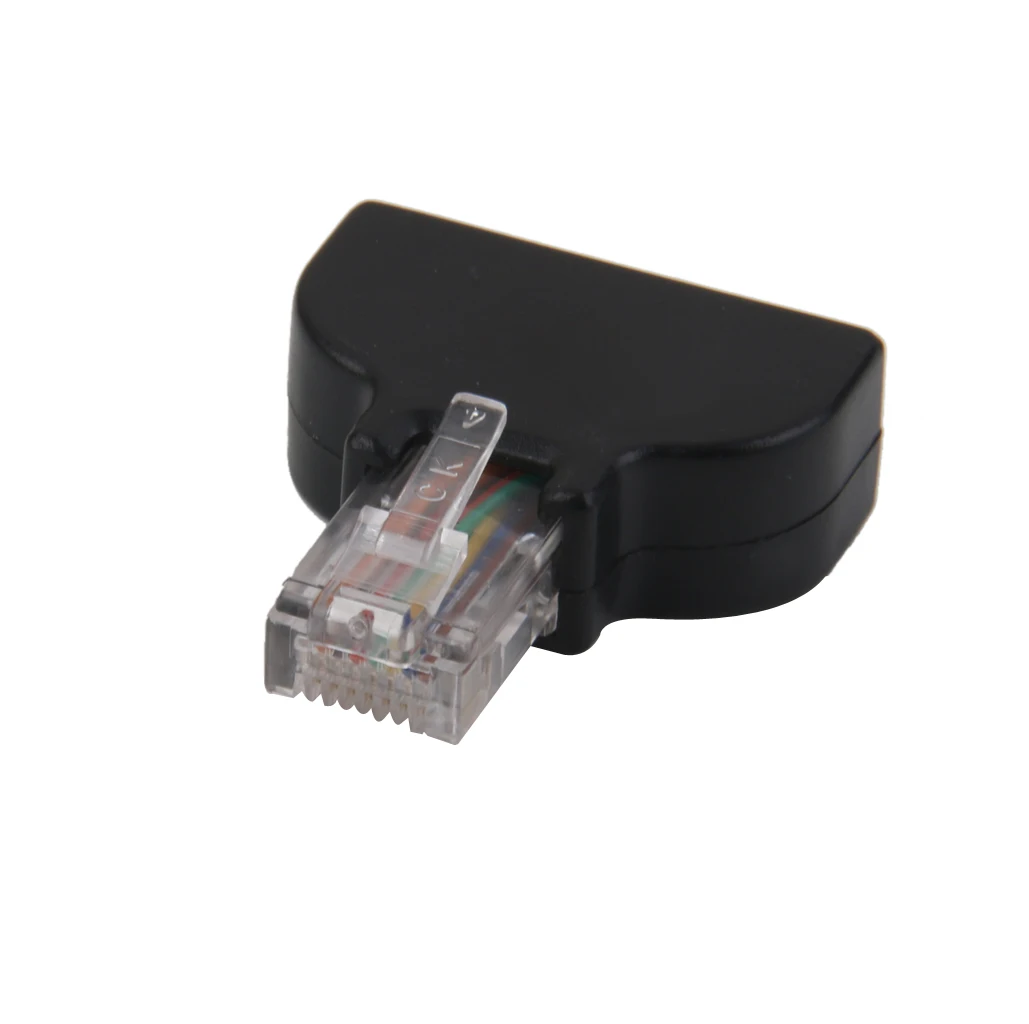 RJ45 сетевой штекер до 8 Pin винт терминальный адаптер Блок отвертка компактный дизайн и надежное подключение мини-отвертка