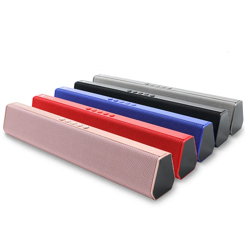 Funelego Bluetooth Mini Sound Bar TV Speaker Portable Radio FM TF Handsfree Home Stereo 10W PC Wireless Soundbar For Samsung | Электроника