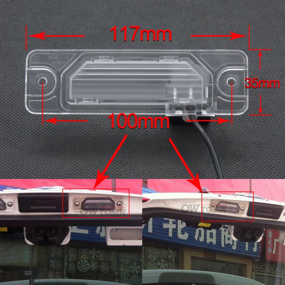 Камера заднего вида Owtosin для Renault Koleos/Samsung QM5 2006-2017 Nissan Maxima MK5 2000 2001 2002 2003
