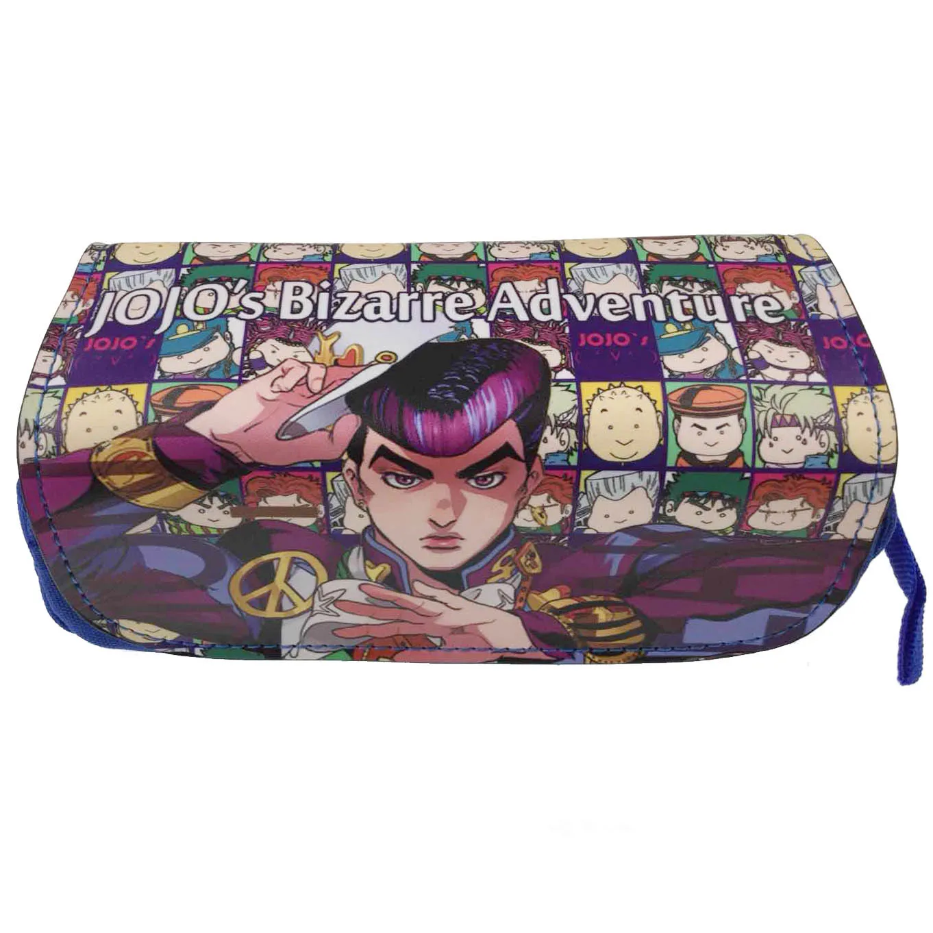 JOJO A Аниме My Hero Academy пенал для карандашей канцелярские сумки на молнии школьные пеналы для ручек сумочка для косметики сумка мультфильм подарок - Цвет: JOJO A