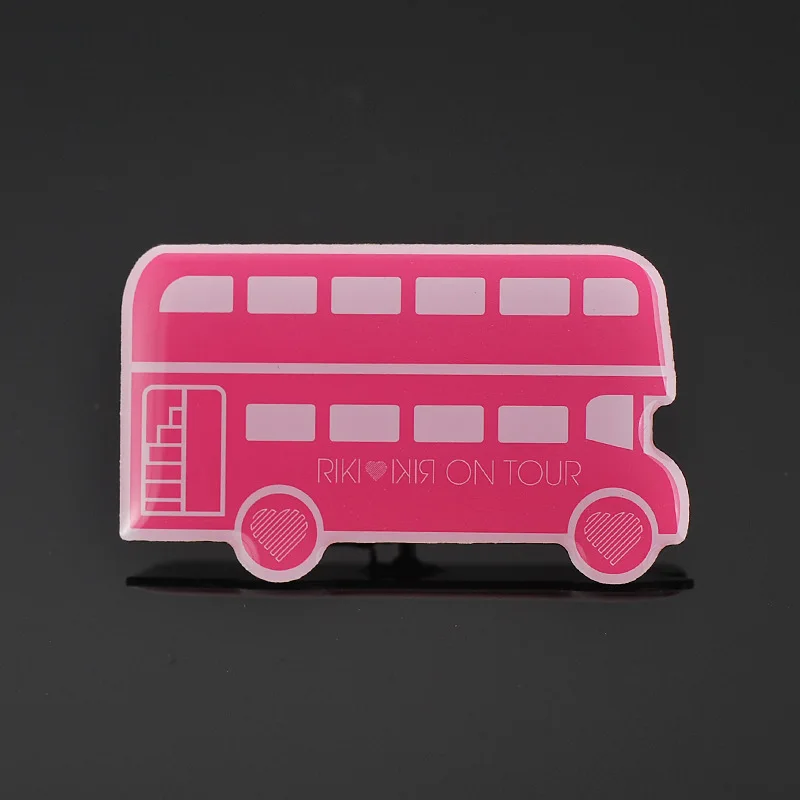 Металлический бейдж на заказ значки с цветовой печатью из эпоксидной смолы | Дом