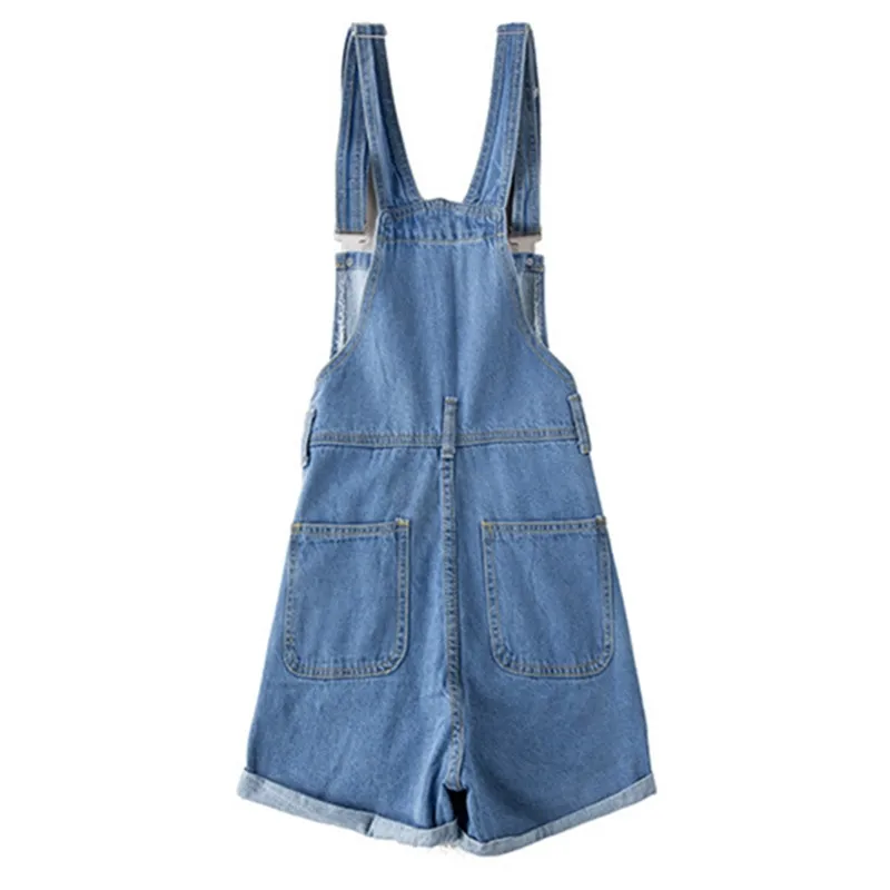 2019 модные джинсовые комбинезоны для женщин Летний комбинезон Детский джинсовый
