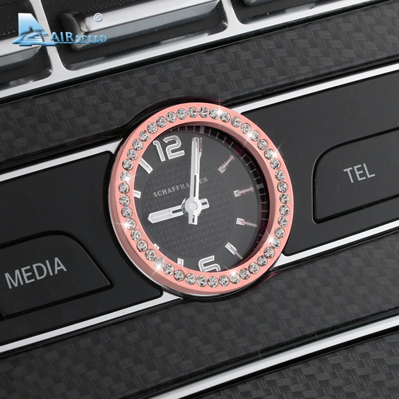 Airspeed для Mercedes Benz E Class W213 E200L E300L автомобильная центральная консоль часы Алмазное