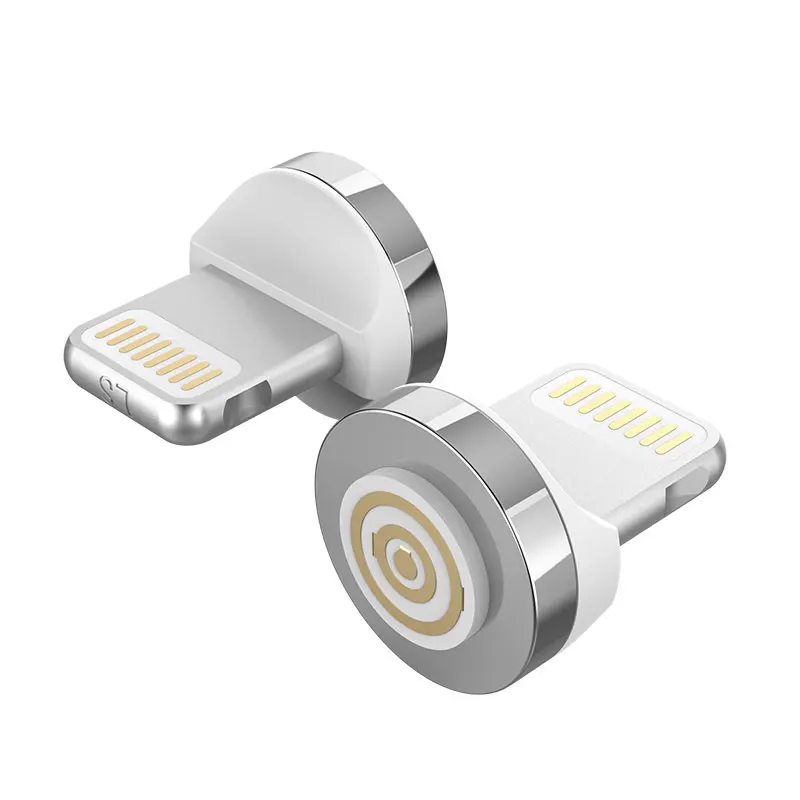 Lighting interface ORICO OTG Magnetic Adapter Micro USB to Type C Charging Converter for Macbook iPhone Samsung Galaxy Huawei Mobile Phone - Цвет: Lighting interface