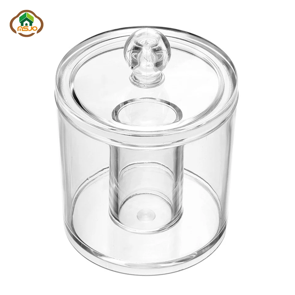 Msjo органайзер для косметики прозрачный акриловый Органайзер макияжа коробка