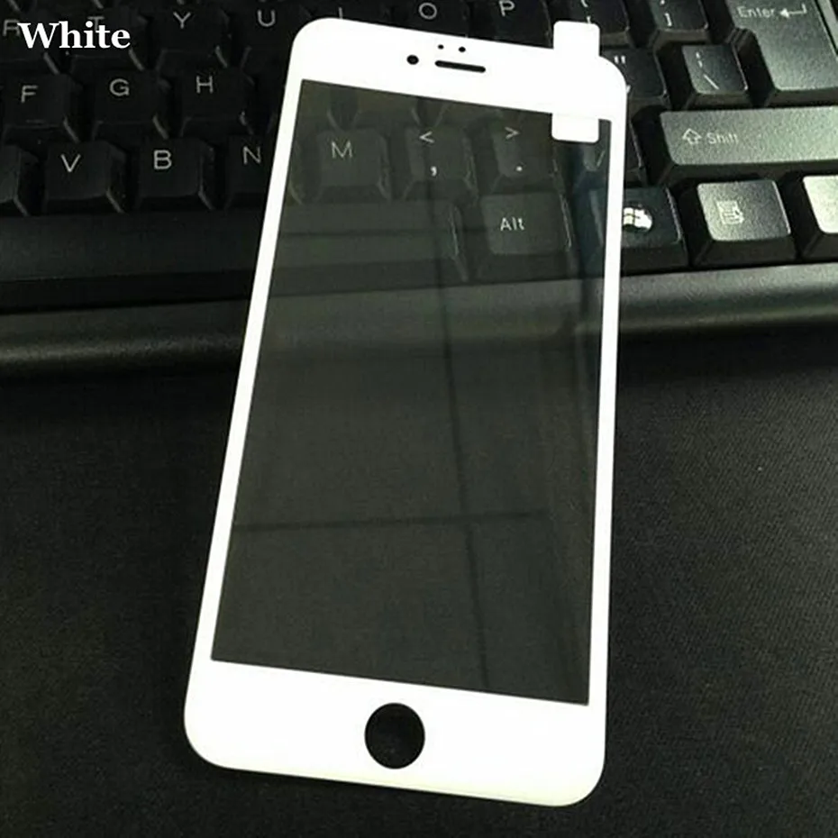 2 шт./лот 3D полное покрытие мягкий край закаленное Стекло для iphone 6s 6 Экран