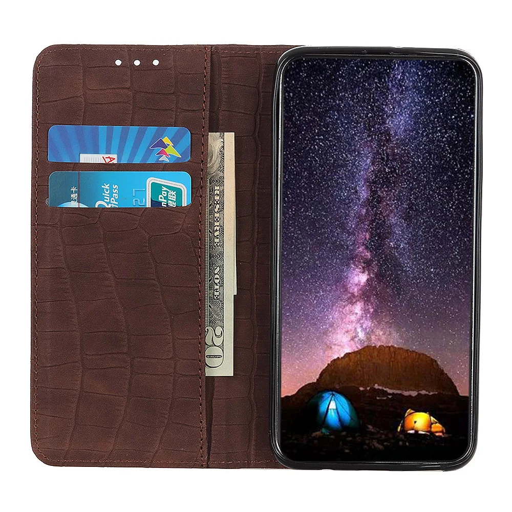 OUDINI класса люкс с узором крокодиловая кожа чехол для телефона Nokia 2 1 3 5 6 7 плюс 8 9