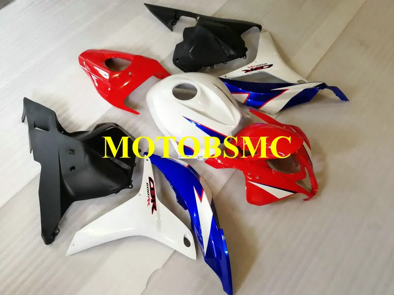 Комплект обтекателей на заказ для HONDA CBR600RR F5 09 10 11 12 CBR 600RR 2009 2010 2012 ABS белый синий
