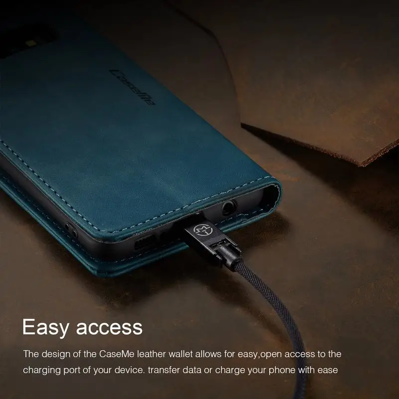 Cover Case For Samsung S7 Edge Galaxy S8 S9 S10 Plus 5G Phone 360 Leather Wallet Magnetic Flip Housing S7edge S8plus S9plus | Мобильные