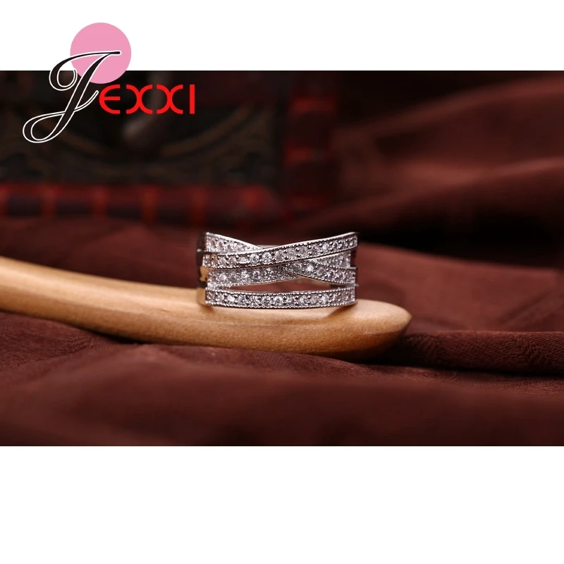 Женское кольцо из серебра 925 пробы с фианитом|engagement ring|wedding rings for womenwedding |