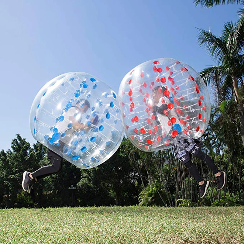 

Wholesale Free Shipping 1.0mm TPU Inflatable Zorb Ball 1.5m Bubble Soccer Ball Air Bumper Ball Bubble Football For Adults