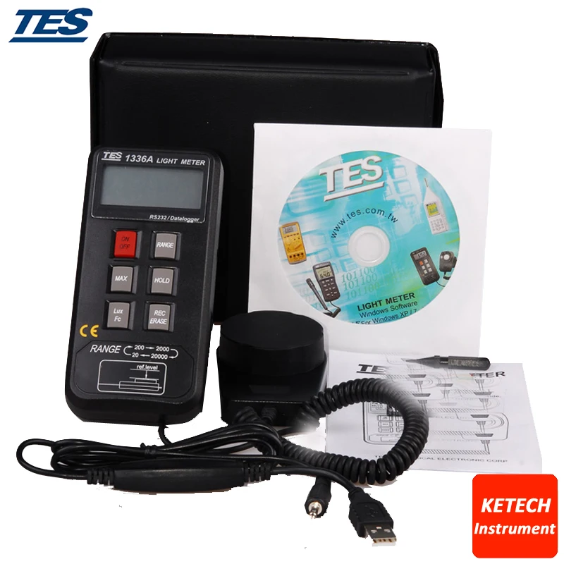 Фонарь 16000 точечный цифровой измеритель люкса фонасветильник с памятью