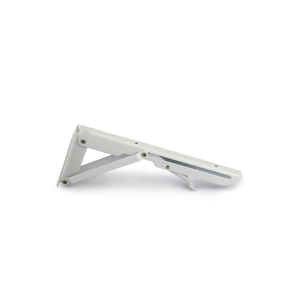 

Triangle Wall Shelf 90 Degree Folding Bracket Telescopic Foldable Desk Rack Hardware Accessories