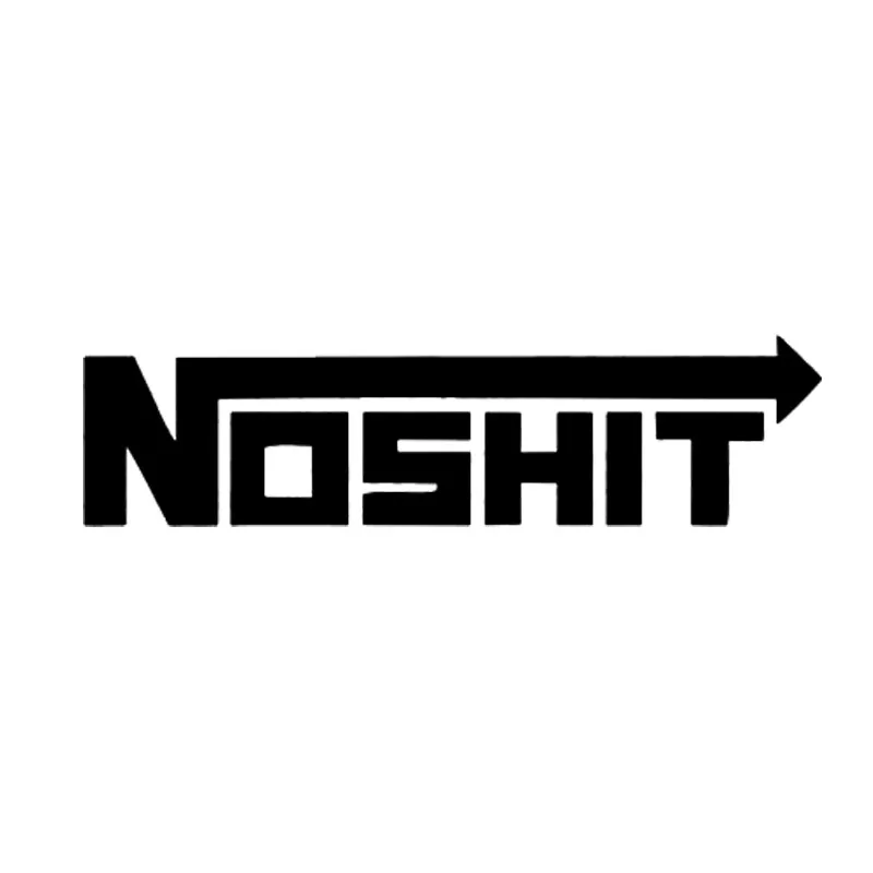 15*3 5 см NOSH * t забавная стрелка Стайлинг автомобиля грузовик виниловая наклейка JDM
