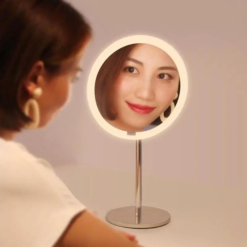 Xiaomi Yeelight зеркало для макияжа с светодиодный светильник с регулируемой яркостью умный датчик движения ночного света зеркала макияжа Косметический зеркальный инструмент
