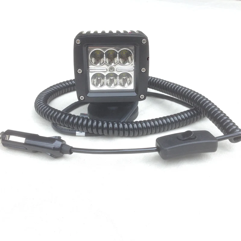 Магнитный светодиодный прожектор для внедорожника грузовика дальнего света