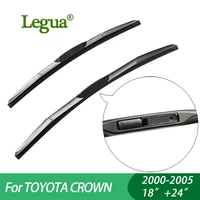 legua wiper blades for toyota crown 2000 2005 1824car wiperhybrid rubber windscreen windshield wipers car accessory