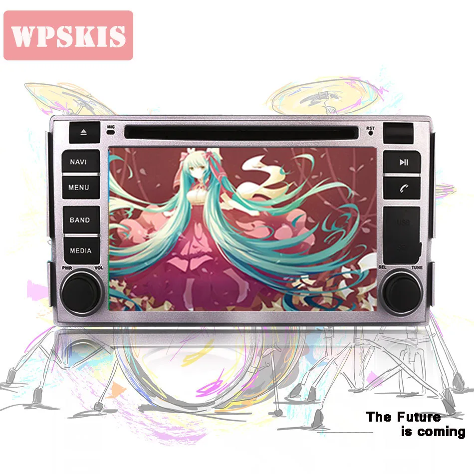 2 DIN 1024*600 Octa Core 4 + 64 ГБ Android 10 0 автомобильное радио DVD GPS для Hyundai Santa Fe 2006 2012 головное