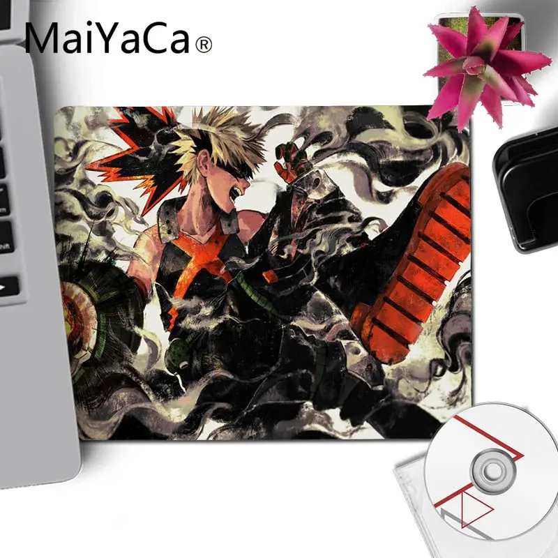 Красивое аниме MaiYaCa мой герой Академия Bakugou Katsuki пользовательский коврик для мыши