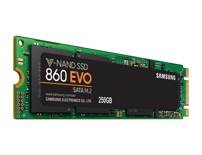 SAMSUNG 860 EVO M.2 250g 500g 250GB 500GB PC компьютер настольный ноутбук Внутренние твердотельные накопители M.2 SATA6 GB/S SATA SSD
