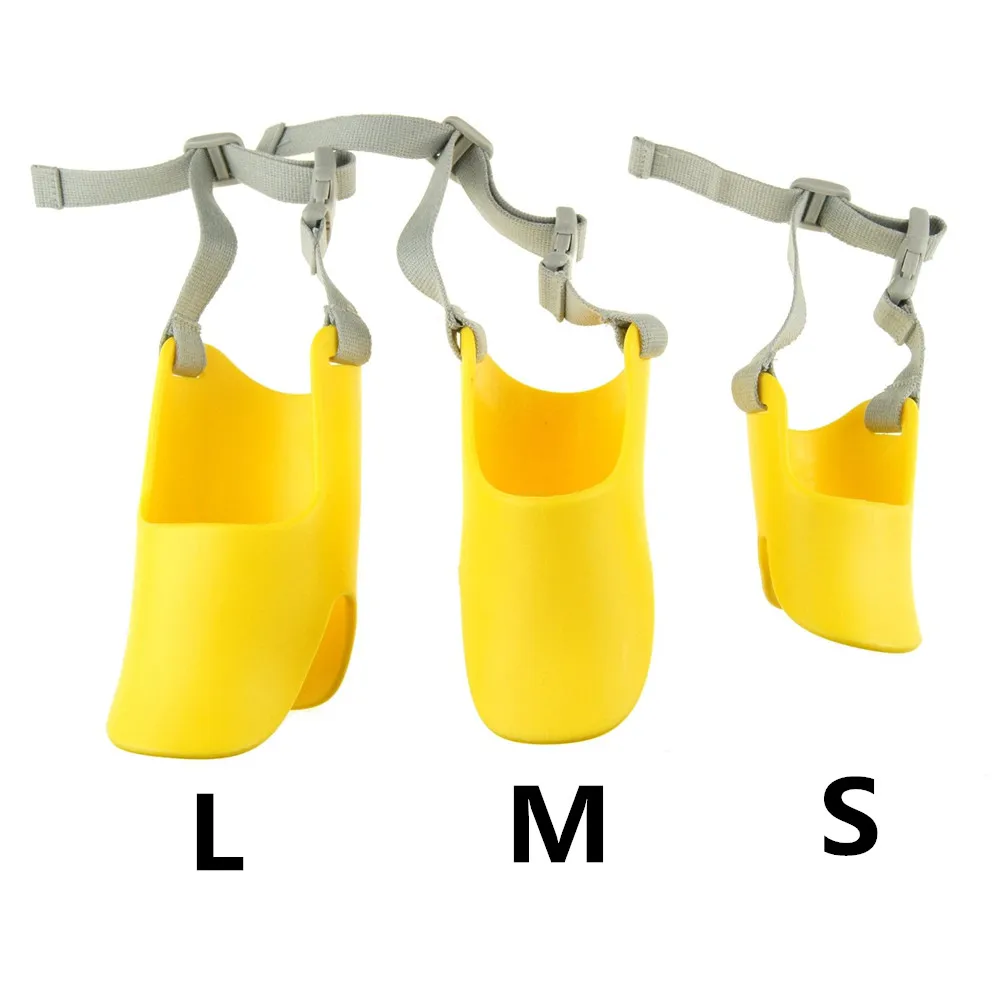 Защита от укусов чехол для рта собаки дизайн в форме утки укуса и лая безвредный