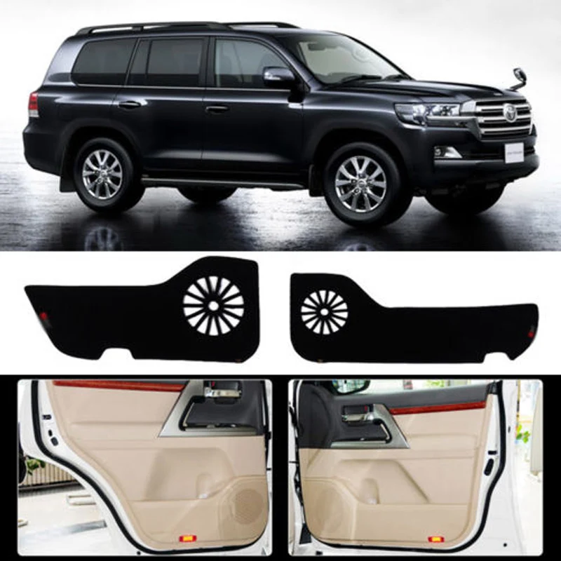 

Brand New 1 Set Inside Door Anti Scratch Protection Cover Protective Pad For Toyota Land Cruiser