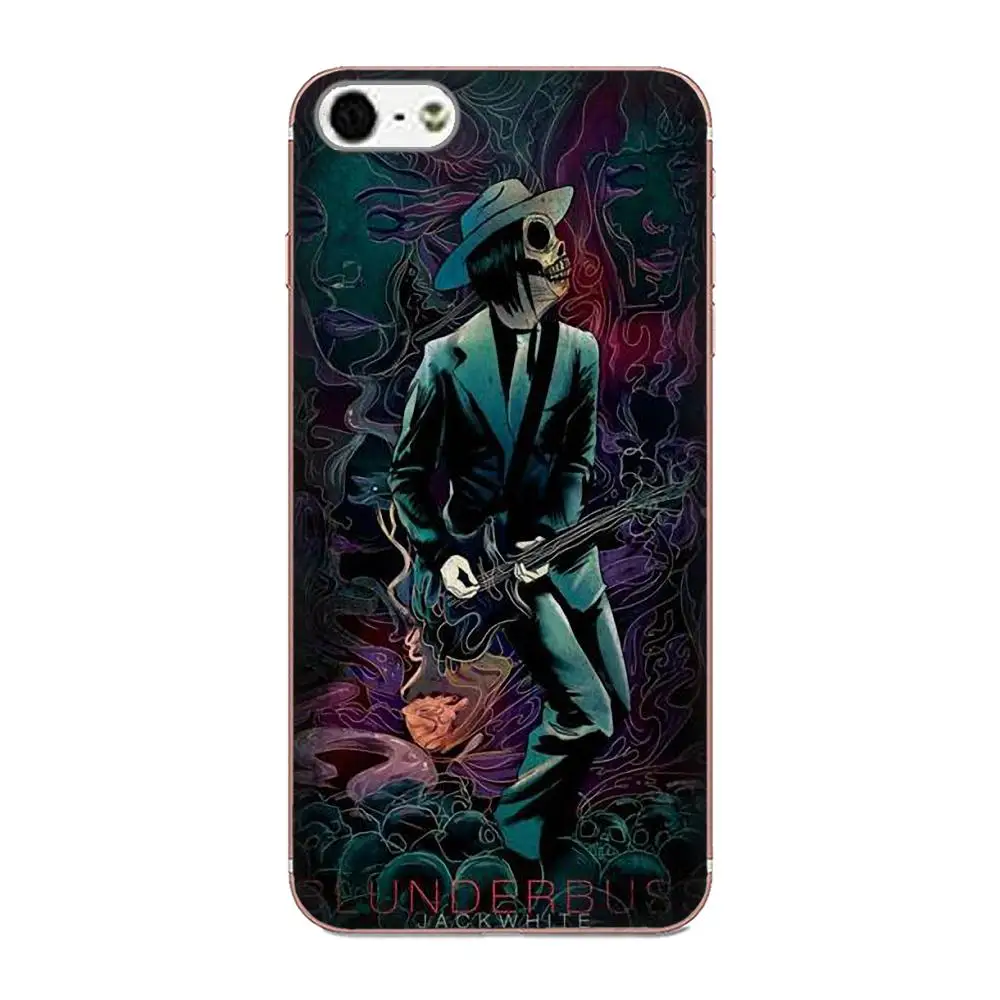 Jack White Soft Silicone TPU Transparent Covers Capa For Huawei P8 P9 P10 P20 P30 Mate 7 8 9 10 20 Lite Plus Pro 2017 | Мобильные