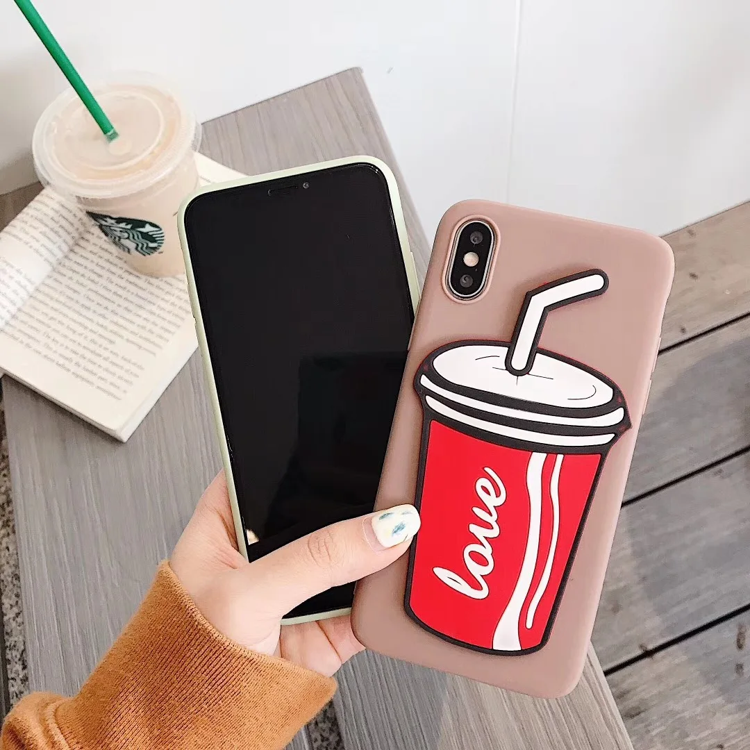 3D Cola мягкий чехол для Samsung Galaxy A3 2016 A5 2017 A6 Plus A7 2019 A8 2018 A9 Star Pro милый силиконовый