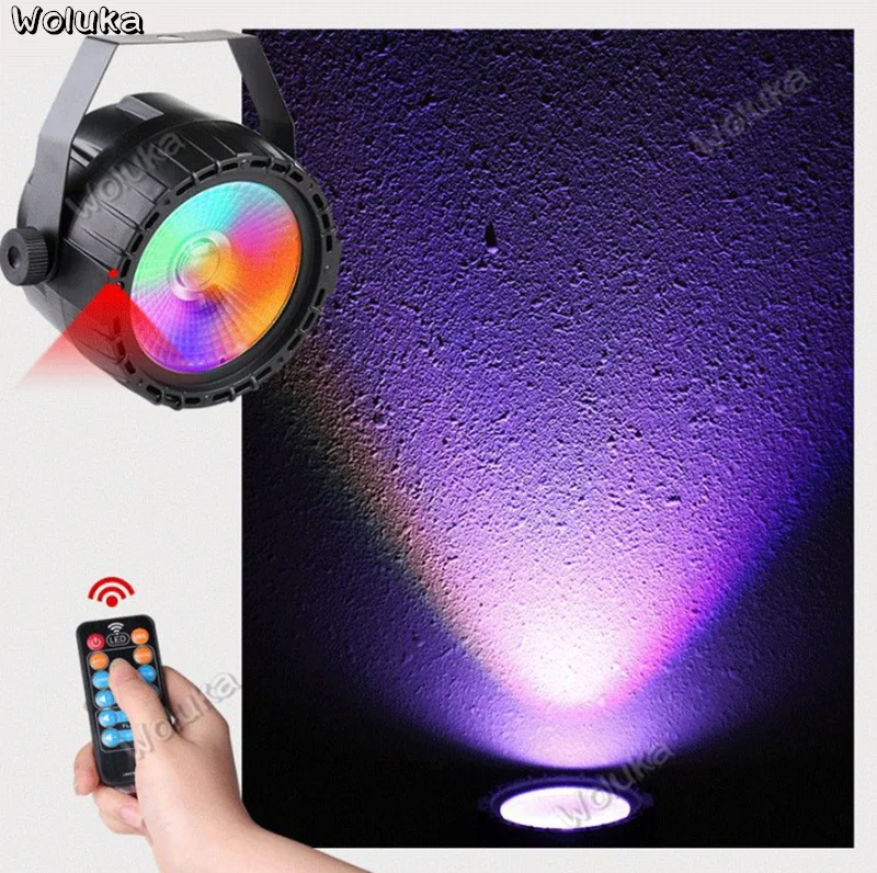 36 шт. новый LED пульт дистанционного управления COB лицевой свет RGB + УФ pa лампа бар