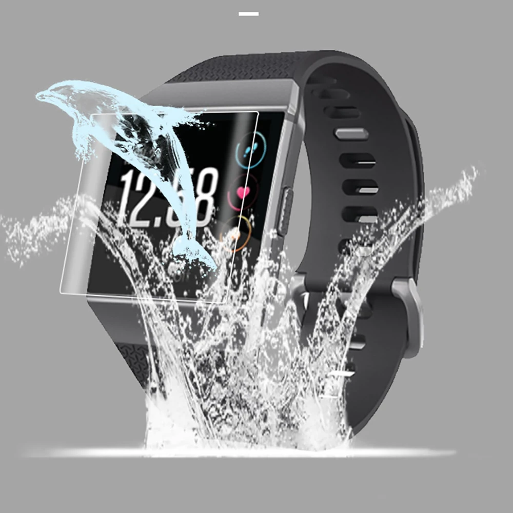 Для Fitbit Ionic Смарт часы анти шок мягкий ПЭТ ультра тонкий протектор экрана пленка HD