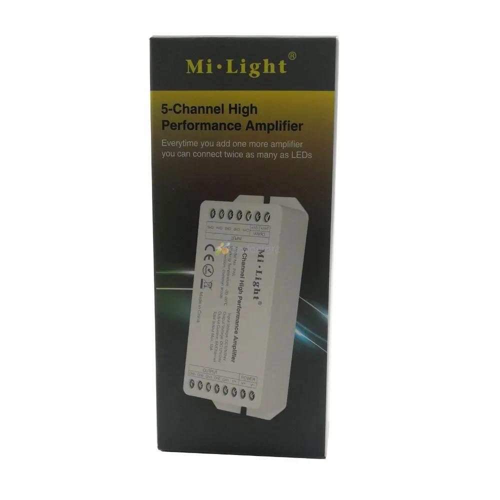 Mi. Светильник PA5 светодиодный усилитель DC12V 24V 15A 5-канальный высокочастотный