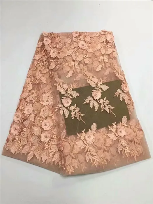 Оптовая продажа 3D цветочной аппликацией цвет небесно-синий африканские бисером