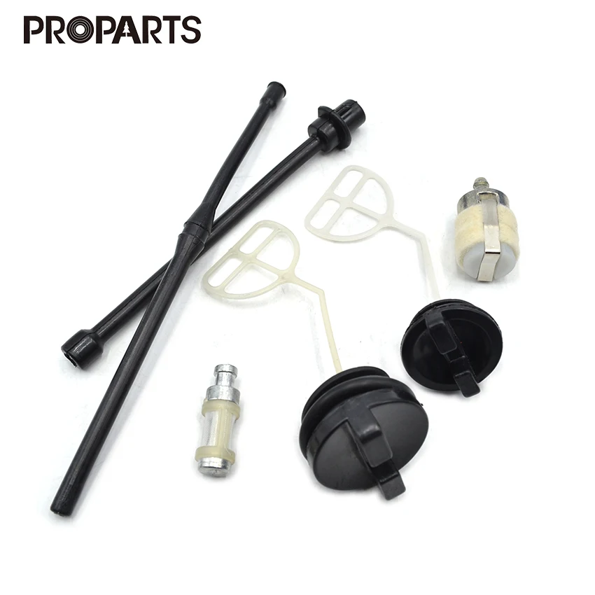 Топливный масляный фильтр шланг Конец линии он рассчитан на китайцев 45CC 52CC 58CC 4500