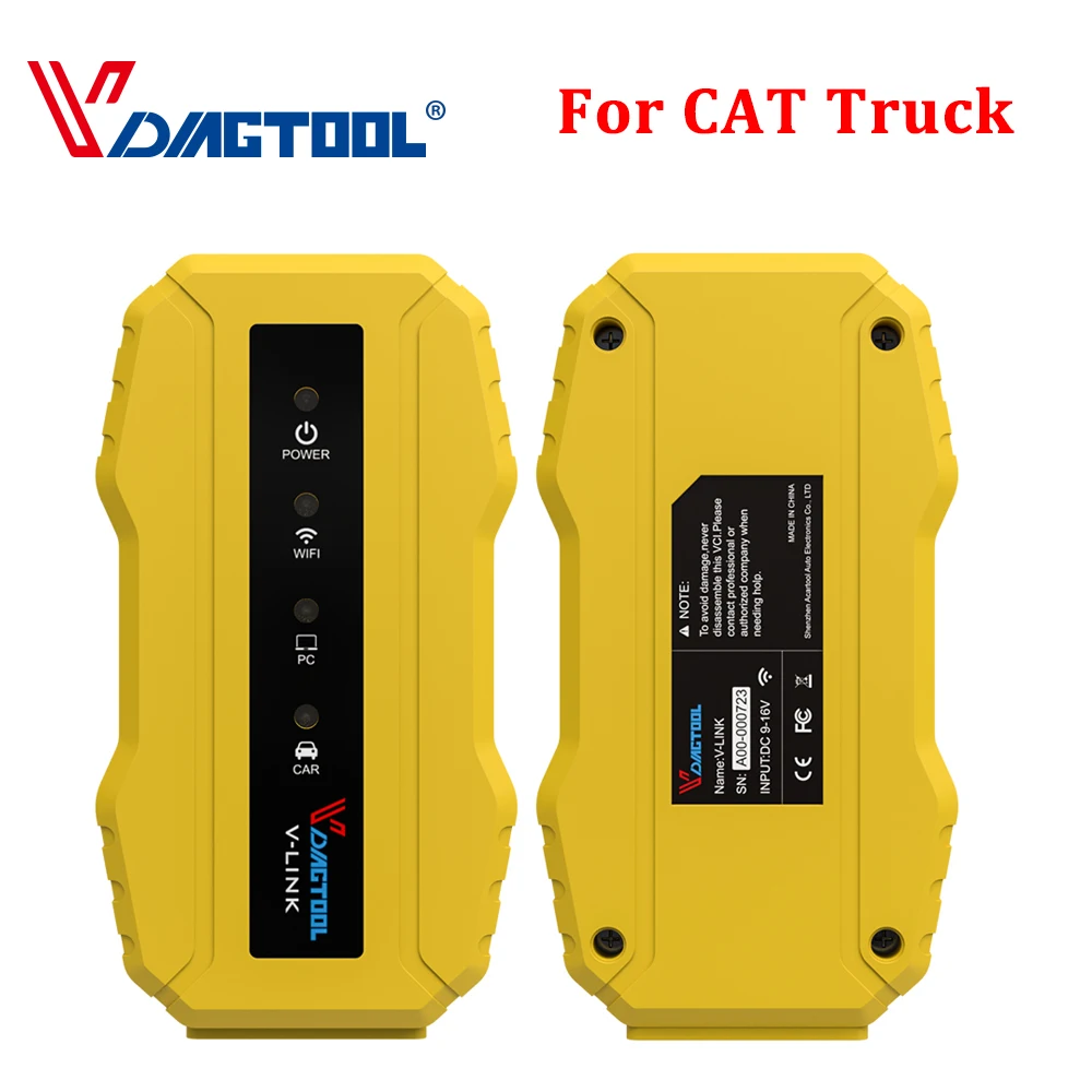 Vdiagtool Vlink диагностический инструмент для грузовиков V LINK кошек Wifi версия CAT3