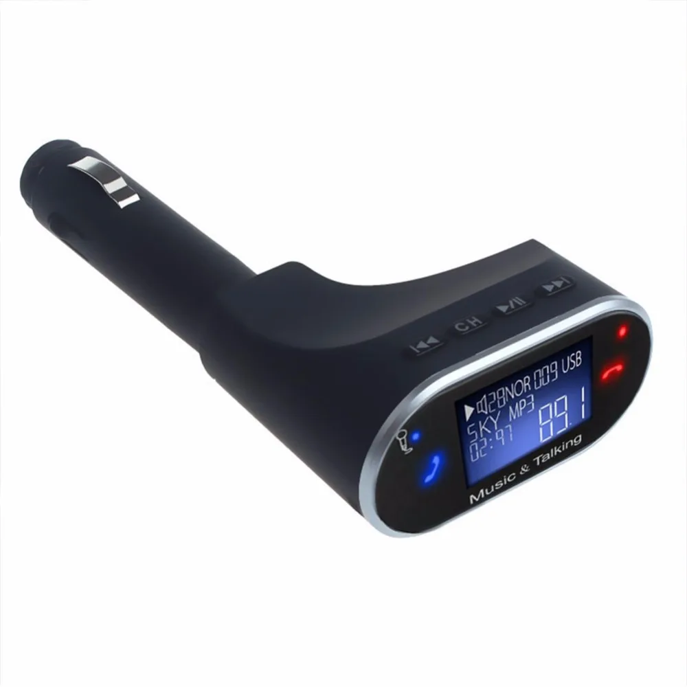 Новый автомобильный беспроводной музыкальный fm-передатчик 12-24 В Bluetooth